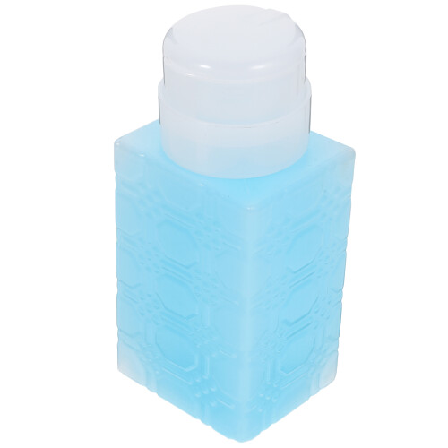 2Pcs Nail Remover Bottle Press Liquid Dispenser Travel Size