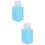 2Pcs Nail Remover Bottle Press Liquid Dispenser Travel Size 9