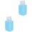 2Pcs Nail Remover Bottle Press Liquid Dispenser Travel Size 5
