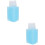 2Pcs Nail Remover Bottle Press Liquid Dispenser Travel Size 8