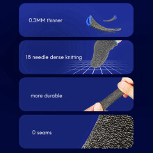 Gaming Finger Cots, Rutschfeste, SchweißFeste Touchscreen-Handsko