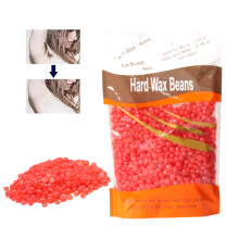 2Pcs Painless Hair Removal Hard Wax Beads 300G Red
