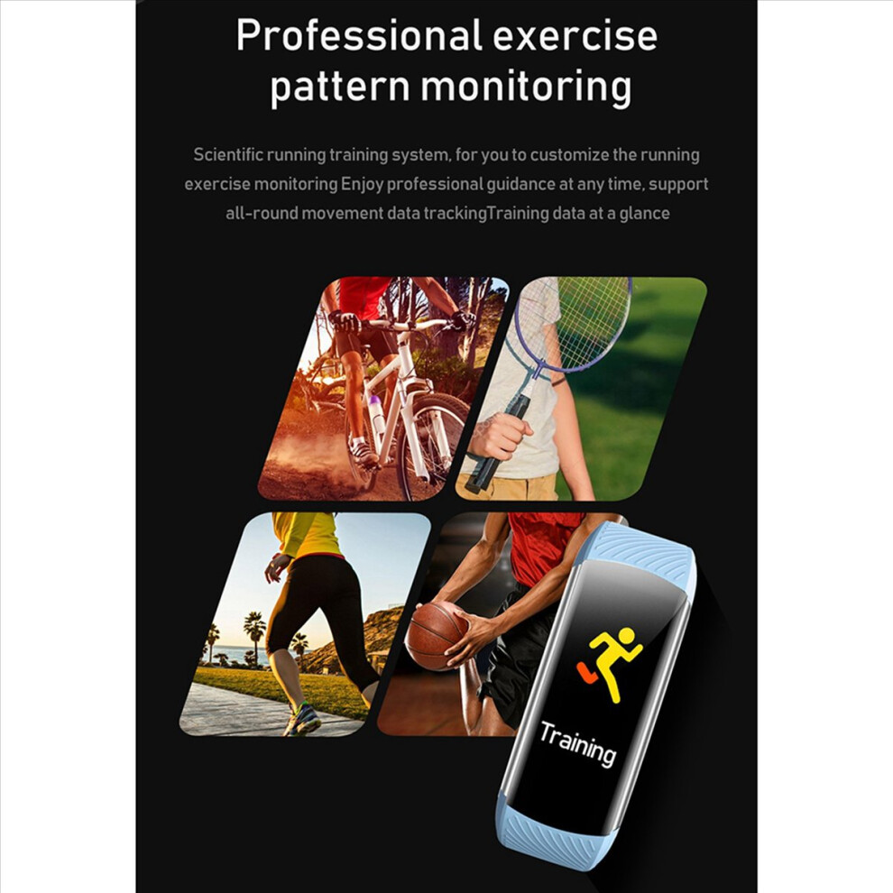 Photos - Other Trainers Markenlos Fitness Bracelet Blood Pressure Measurement Pedometer Smart Band A