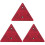 3Pcs Triangle Warning Sign Reflective Road Safety Sign 4