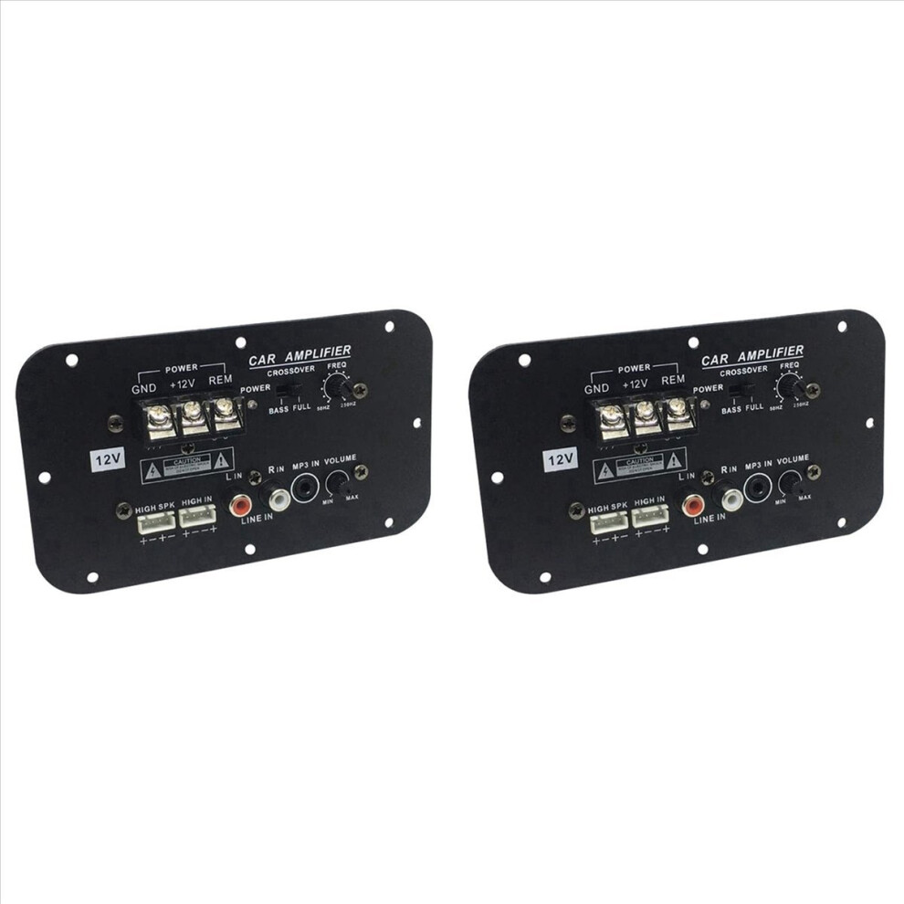 Car Subwoofer Amplifier Board, 500W Hifi Bass Amplifier Board Dc 12V 4712746161148