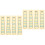 8 Pcs Fingerboard Stickers For Violin Position Indicators 4