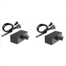 PWM hastighedsregulator 4-benet PWM blæserregulator USB TYPE-C strømforsyning - A