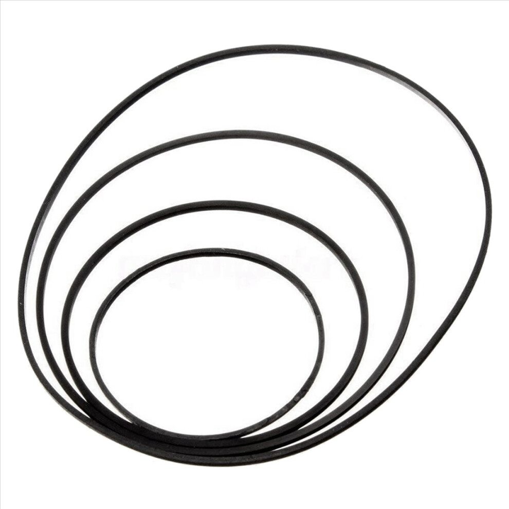 50Pcs Universal Mix Cassette Tape Machine Belts Assorted Common Flat 4851431241083