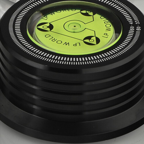 60Hz LP Vinyl Record Player Disc Turntable Stabilizer Black 2