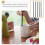 100Pcs Ball Head Stirrer Reusable Black Swizzle Sticks For Drinks 9