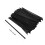 100Pcs Ball Head Stirrer Reusable Black Swizzle Sticks For Drinks 3
