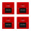 4Pcs Wired Security Button With Break Glass For Fire Alarm 7