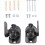 Universal Rotatable Speaker Wall Mount Stand Bracket 1 Pair 2