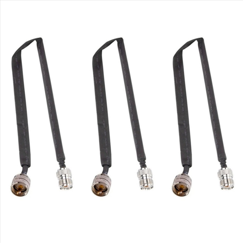 Uhf Female To Uhf Female 50 Ohm Coax Pigtail Extension Cord,40Cm 4713420290789