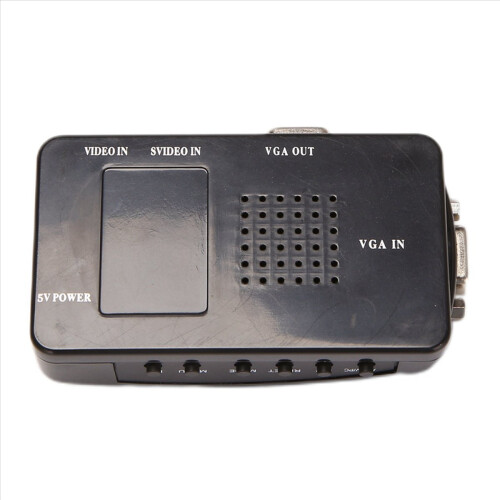 Adaptor AV la VGA Convertor VGA PC Convertor Compozit Switch Box 1