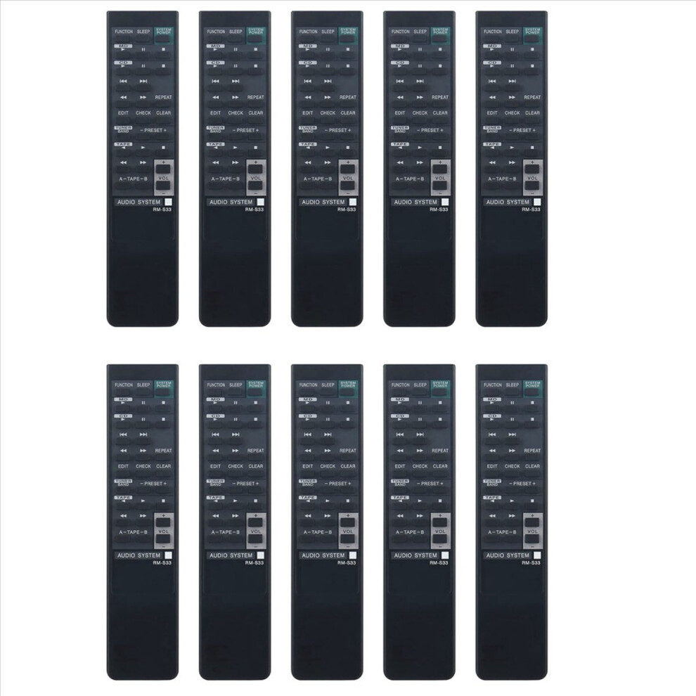 Rm-S33 Remote Control For System Hcdh801 Mhc701 Mhc-701 4851431272735