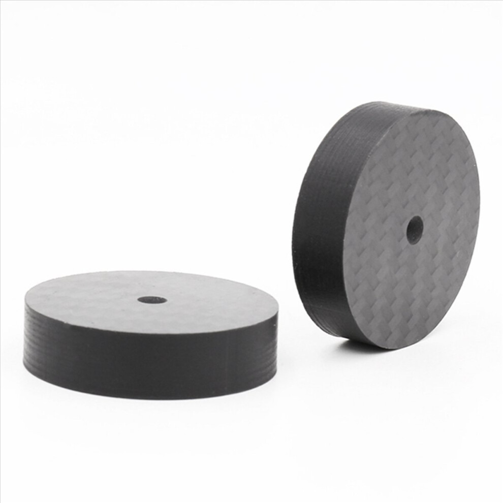 Carbon Fiber Speaker Isolation 40X10mm Spikes Base Pad Hifi Amp 4853702865257