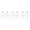 30 Pcs Clear Plastic Fillable Ornament Balls Light Bulb Shape 4