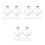 30 Pcs Clear Plastic Fillable Ornament Balls Light Bulb Shape 6