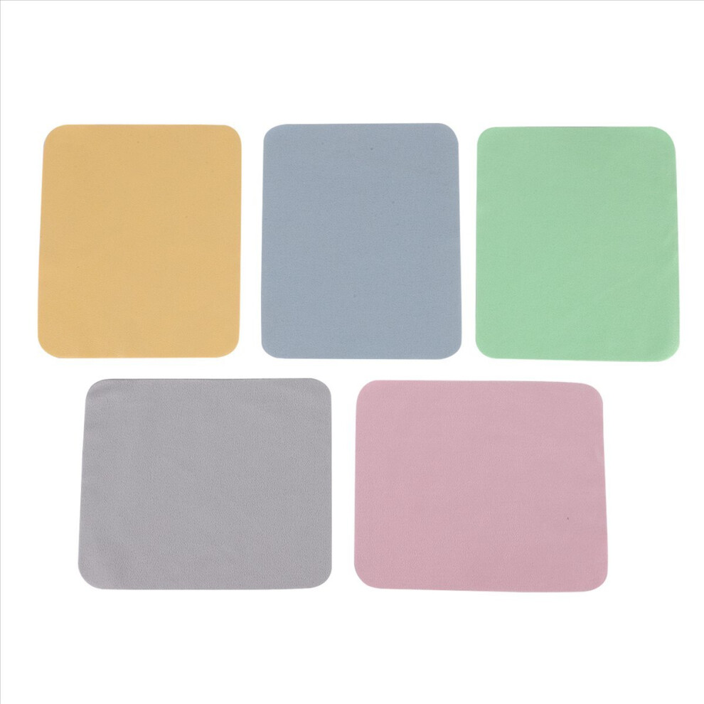 Umã¦Rket 5Pcs Soft Chamois Glasses Cleaner Eyeglasses Fine Fiber Clean Cloth