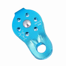 Schwerlast-Aluminiumlegierungs-Seilrollenblock 1000kg 8,2cm Blau