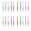 4 Count Nail Art Brush Set Clay Bead Kit Tree Bark For 3