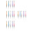 4 Count Nail Art Brush Set Clay Bead Kit Tree Bark For 7