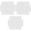 3 Pieces Adhesive Dots Double Sided Double-Sided Tape Fixing Sticker 3