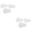 2 Pack Face Template Embroidery Templates For Mask Making Diy Tool 6