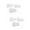 2 Pack Face Template Embroidery Templates For Mask Making Diy Tool 7