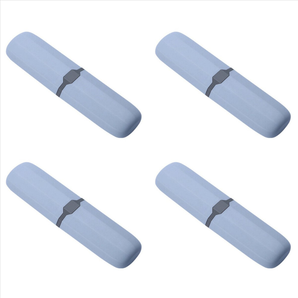 Umã¦Rket Blue Toothbrush Case Stretchable Toothpaste Holder