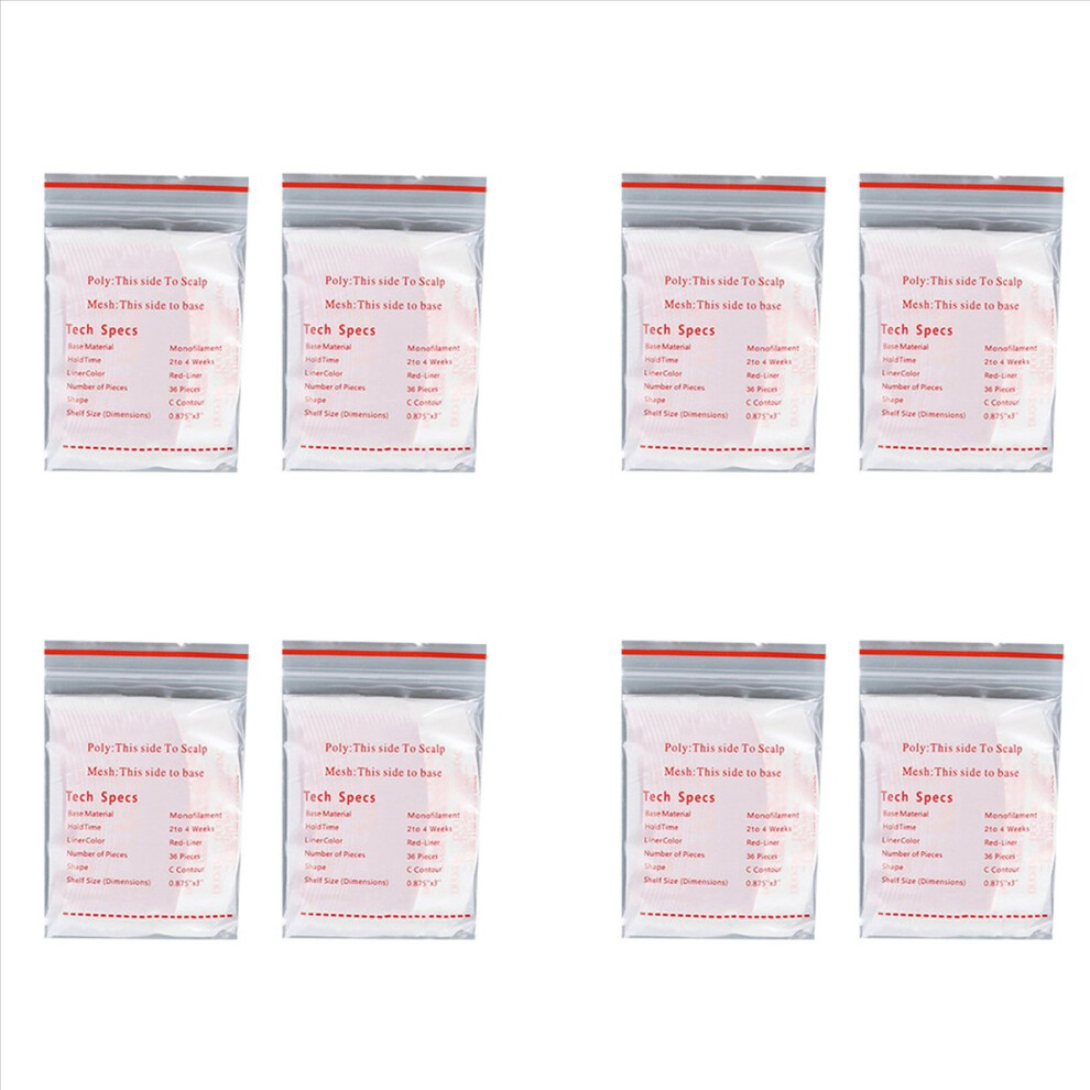 Umã¦Rket 72Pcs/Lot Duo Lace Wig Sided Double Tape Slitting Line C