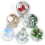 24 Pcs Clear Christmas Ball Tree Decor With Accessories 1
