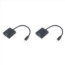USB-C USB3.1 Tip C pentru cablu adaptor VGA mascul-femelă Convertor