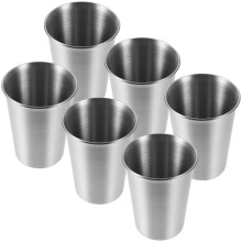 3 Pieces Camping Coffee Cup Stainless Steel Cups For Water Drinking