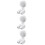 3 Pieces Shower Suction Holder For Showerhead Plastic Rotating Cup 8