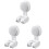 3 Pieces Shower Suction Holder For Showerhead Plastic Rotating Cup 2
