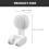 3 Pieces Shower Suction Holder For Showerhead Plastic Rotating Cup 10