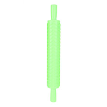(Motif rose) Plastic Embossing Rolling Pin Fondant Leaves Pattern