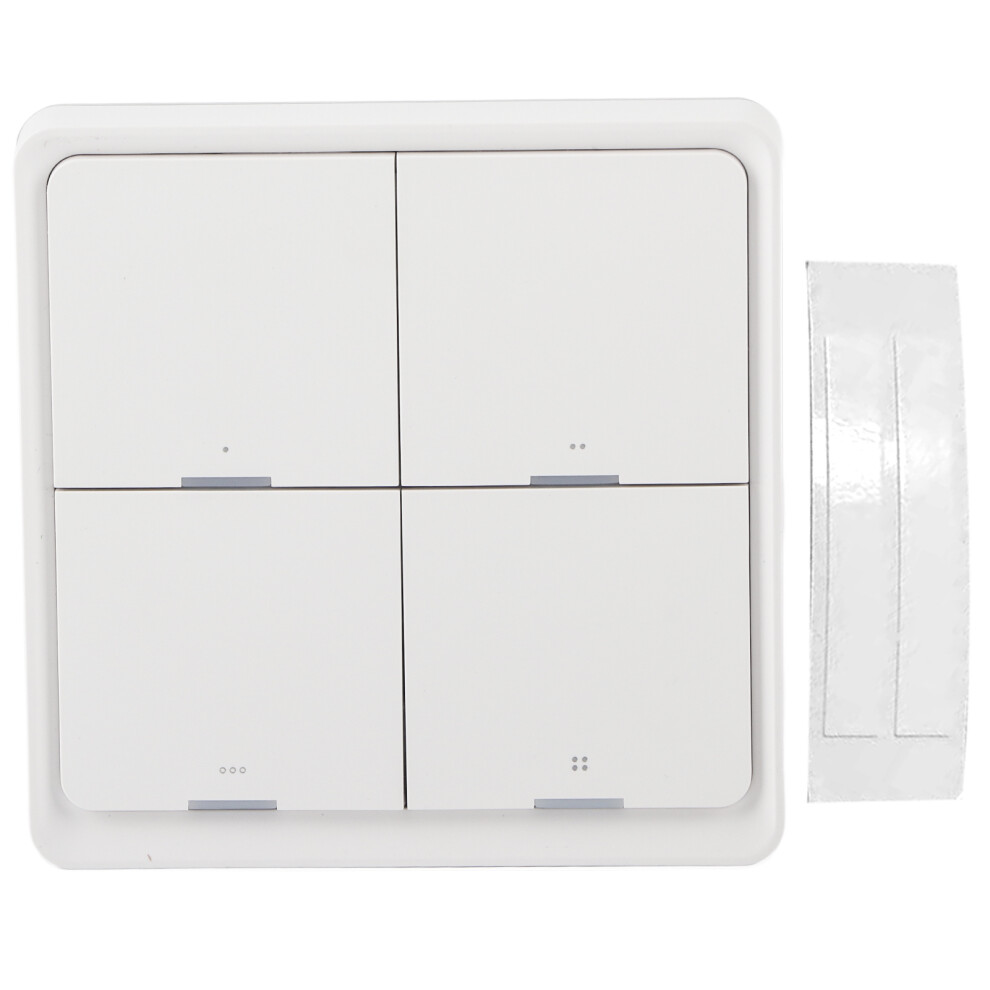 Wireless 4-Way Scene Switch Zigbee App Control Panel 685922936998