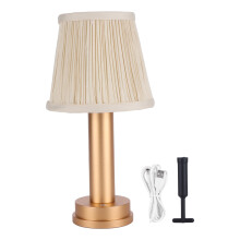 USB LED Table Lamp Fabric Desk Light Warm Light 5V