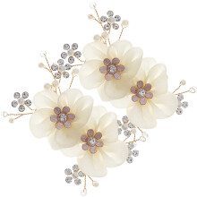 10 Pcs Shoe Clips Wedding Bridal Flower Decorations