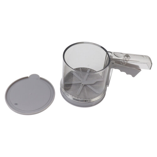 PP Flour Sifter Sieve, Adjustable Fine Mesh, One-Hand Operation 2