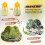 4 Pack Fly Reusable Traps, Fruit Fly Traps Fly Catcher Outdoor 5