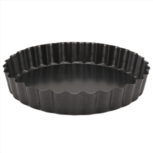 Pacote com 6 mini formas para tortas de 5 polegadas com fundo remov?vel para quiche
