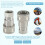 Snabbkoppling ISO7241-A NPT hydraulkoppling 7