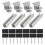 Solar Panel Mount Bracket with Mid for Trapezoidal Roof 30mm 2