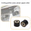 4pcs Pinch Roller 4x10x14mm Plotter Cutter Roller Paper Feed Roller 5