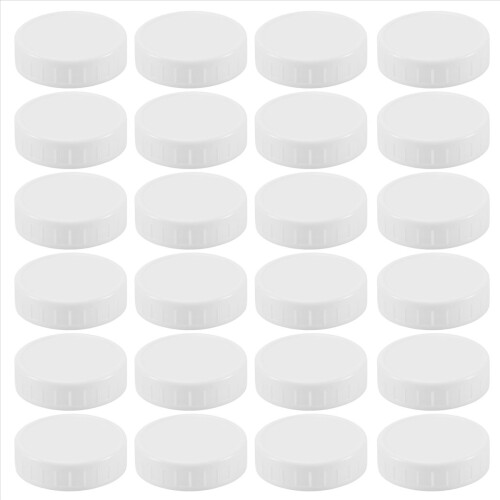 Regular Mouth Lids for Jar Lids Plastic Storage Caps Dia 70mm 1