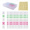 152Pcs Accessories Including Thread Bobbins Organizer Box and Sticker 1